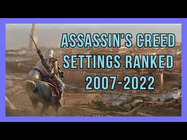 Assassin's Creed 2007's Best Features