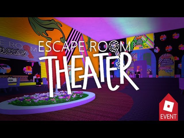Theater Escape Roblox Escape Room Youtube