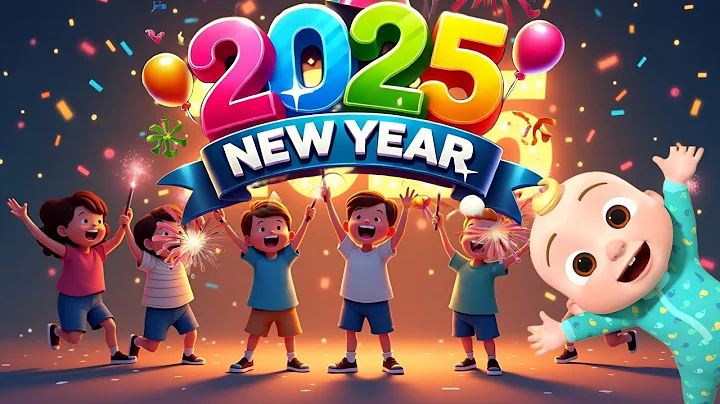 Happy New Year Song 2025 🎉 | Fun Celebration for Kids