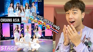 【CHUANG ASIA】Stage EP 6 | RUAN&ELYN& CAITH "ZiGZaG" | YEAN&JAOYING "YOU WERE BEAUTIFUL" | REACTION