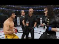 Bruce Lee vs. OnePunchman Suiryu (EA sports UFC 3)