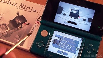 3DS FIRST LOOK - Cubic Ninja (Puzzle Navigation Game!)