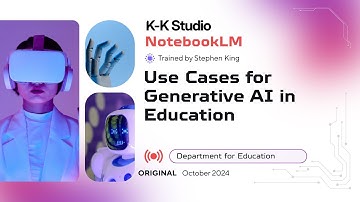 DFE (Oct 2024) Generative AI in Education