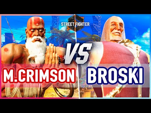 SF6 🔥 Mister Crimson (Dhalsim) vs Broski (JP) 🔥 Street Fighter 6