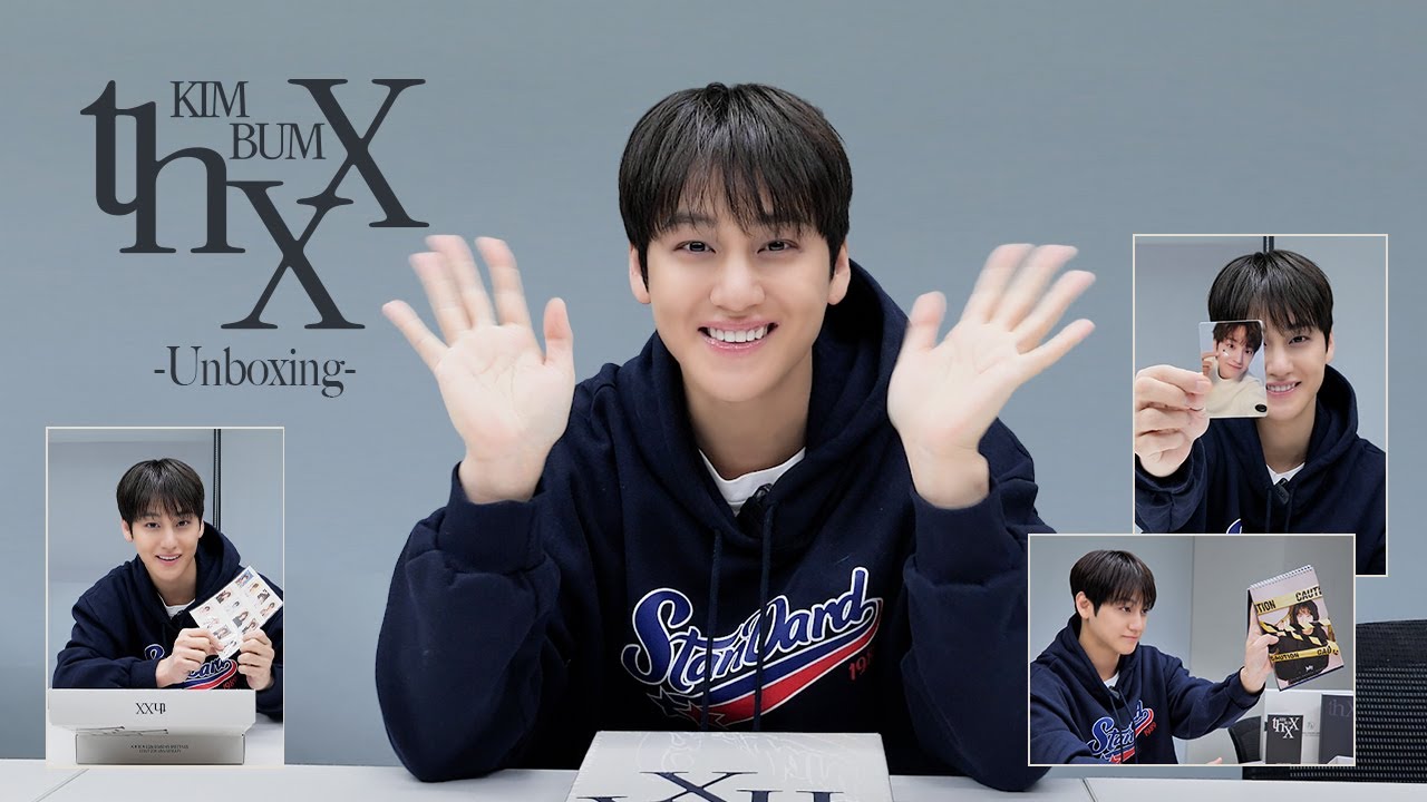 (EN/JP) [김범] 이것으로 김범의 셀카 실력 종결짓습니다 | 2026 SEASON’S GREETINGS ‘thXX’ 언박싱