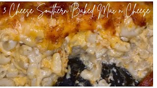 How to make 3 Cheese Southern Baked Macaroni and Cheese from Scratch | Fridai’s Kitchen