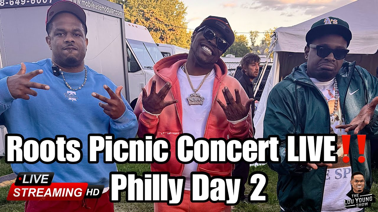 Live at The Roots Picnic w/ Lou Young, TreyDay & @JamilaBell 