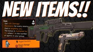 The Division 2 PTS | FULL SHOWCASE OF ALL THE NEW ITEMS COMING TO THE GAME IN TU20!!