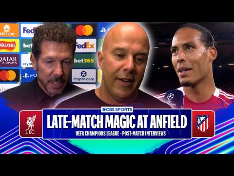"Found A WAY" Van Dijk on Liverpool win over Atlético Madrid | ➕ Arne Slot, Diego Simeone & MORE