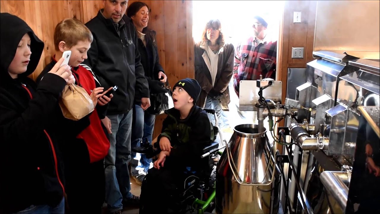 Maine Maple Weekend Hilltop Boilers 2016 YouTube