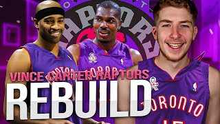 REBUILDING THE VINCE CARTER RAPTORS IN NBA 2K23 MY ERAS!