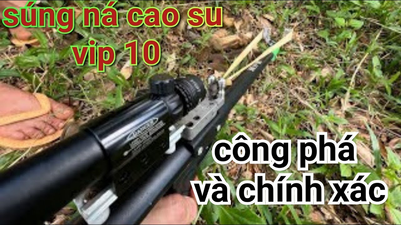 Vip 10 Lại test súng ná cao su VIP 10 trước khi gửi 28/10 - YouTube