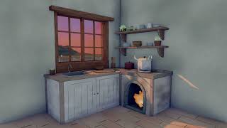 Cozy Kitchen | Blender Short Animation