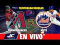🔴 DIAMONDBACKS VS METS EN VIVO ⚾ NARRACIÓN 🎤 JUEGO 3 DE LA SERIE - TEMPORADA 2026 🏆 - JC SPORTS