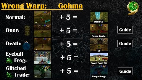How Wrong Warps Work in Zelda OOT: Easy to Understand Explained by RC