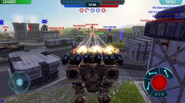 War Robots - Inquisitor Bot on the PowerPlant - 9 July test server 2.9.2.429