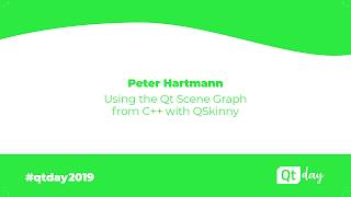 Using the Qt Scene Graph from C++ with QSkinny - Peter Hartmann (01/04/2019) screenshot 4