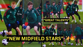 Ten Hag Promoted another Talented MIDFIELDERS to United First Team Training | Manchester United news