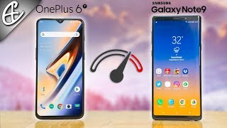 Sports Performance Is Oneplus 6T faster than the Note 9? Samsung Galaxy Note 9 vs OnePlus 6T Speedtest Comparison!