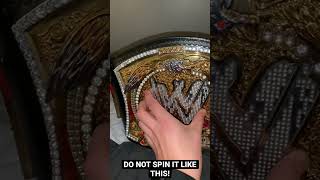 HOW TO STOP THE WWE SPINNER REPLICA FROM SPINNING!! NO MODDING/FREE METHOD