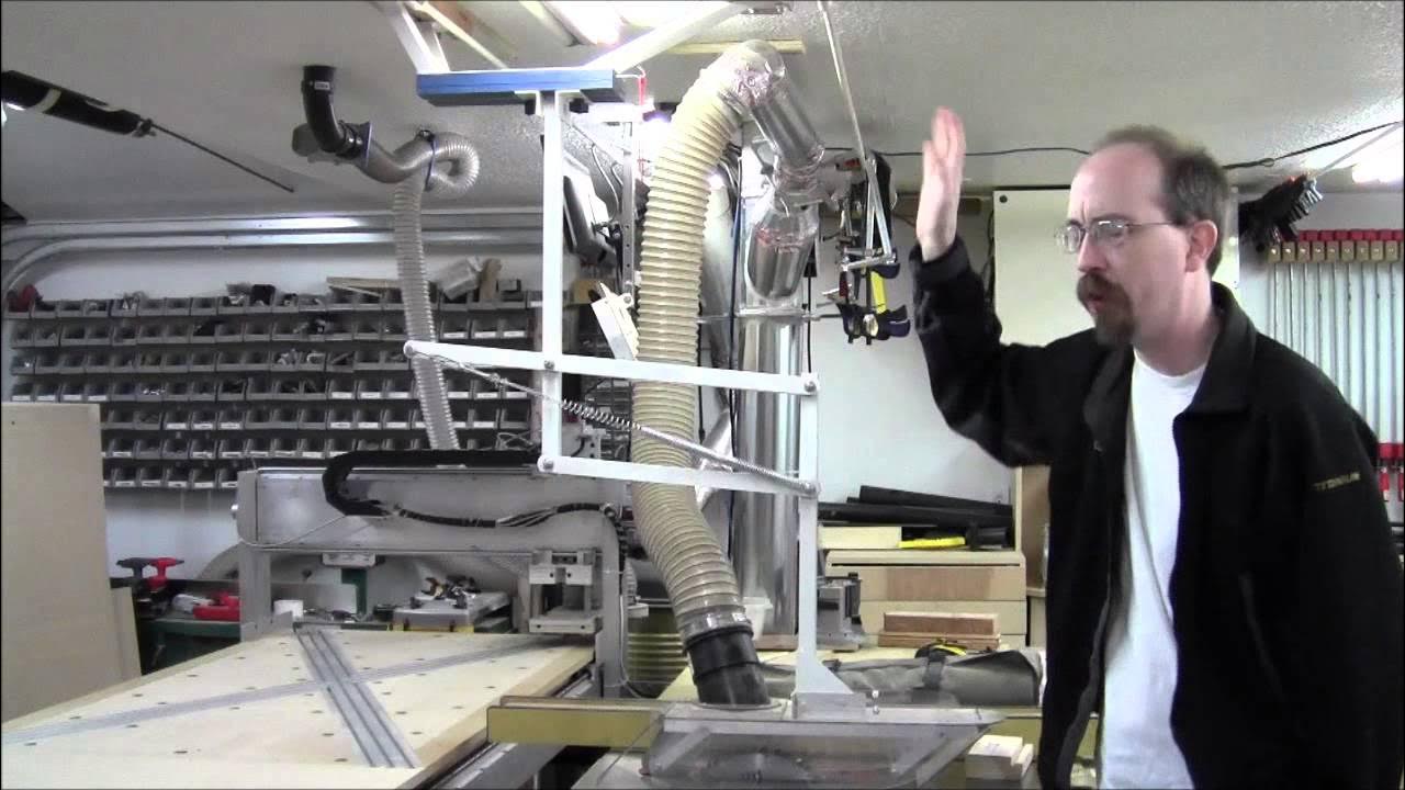DIY Overarm Table Saw Blade Guard with Dust Collection YouTube