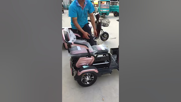 three wheel passenger electric tricycle for adults elderly