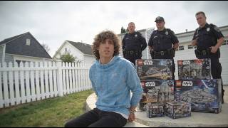 I got arrested because of legos