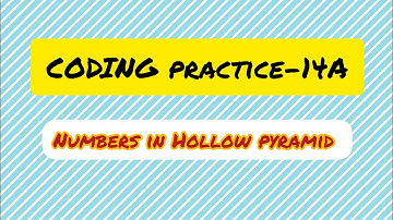 Numbers in Hollow pyramid// Coding practice_14A//Ccbpnxtwave//python//coding//Ccbp
