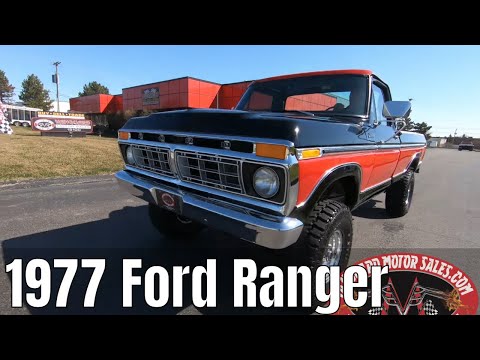 1977 Ford F150 Ranger 4x4 For Sale