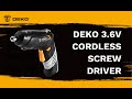 DEKO New Impact  Electric Cordless Screwdriver