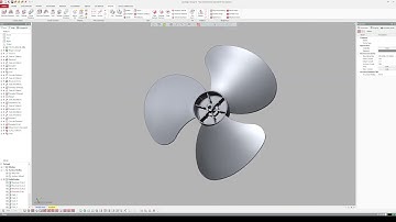 Thiết kế ngược cánh quạt từ file Scan 3d