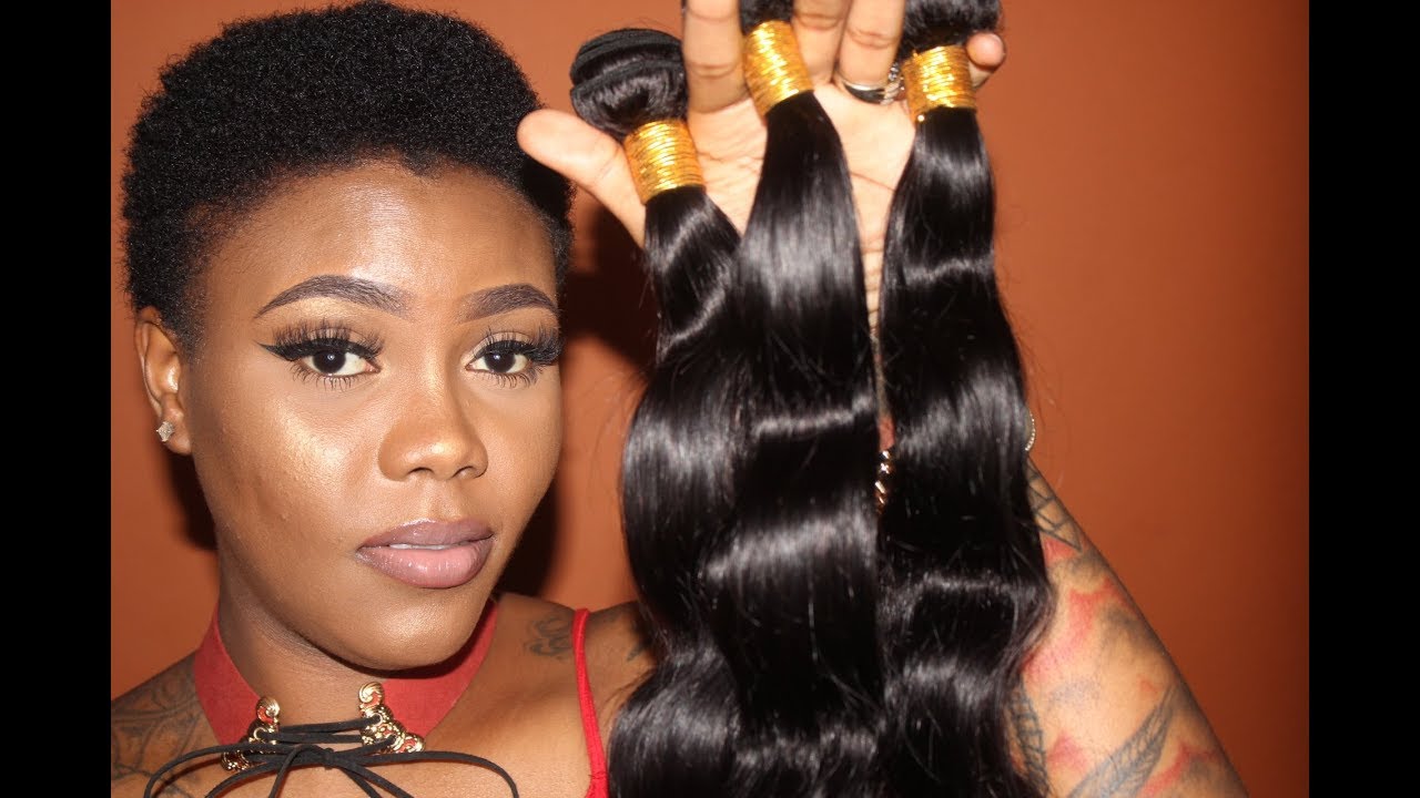 Good Affordable Amazon Hair 3 bundles & closure for under 130.00