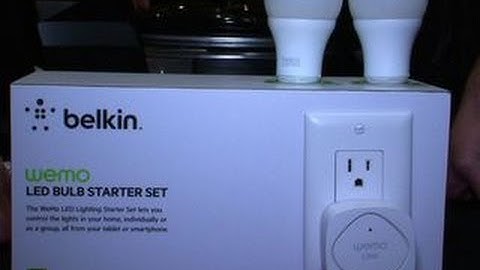 Belkin WeMo LED Lighting Starter Set