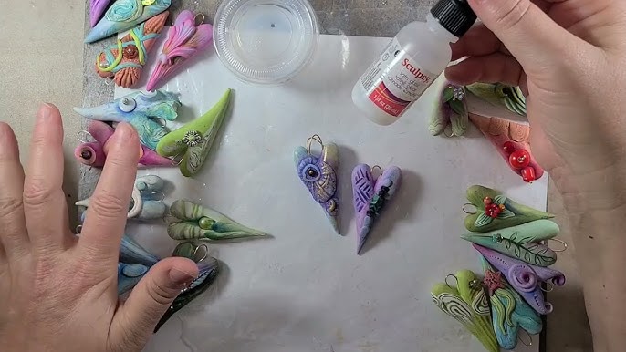Glaze Comparison (Sculpey Gloss Glaze, Triple Thick, and Varathane  Polyurethane), Craftykawaii1011 
