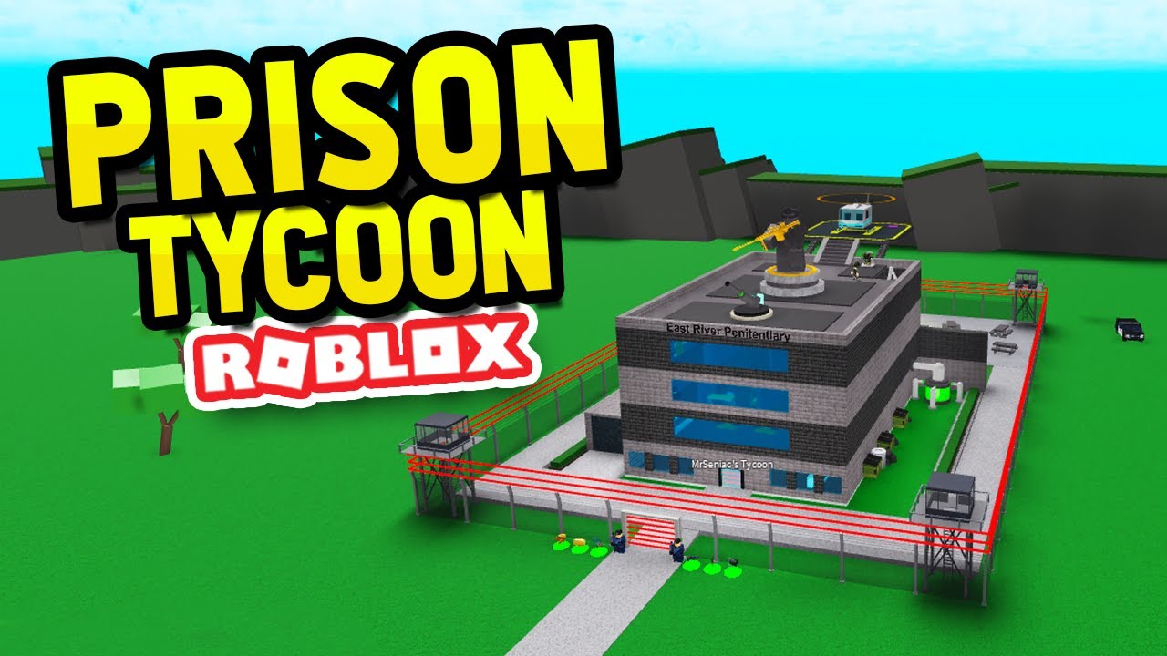 CONSEGUI UMA PRISÃO DE SEGURANÇA MÁXIMA NO ROBLOX!! (Prison Tycoon💰) 