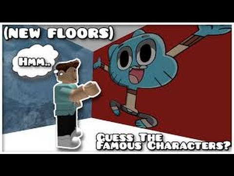roblox guess answers character characters anime famous logos floor