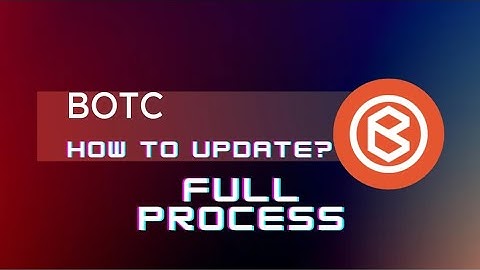 BOTC ||  HOW TO UPDATE BOTC ? || BIG PROFIT || JOIN FAST