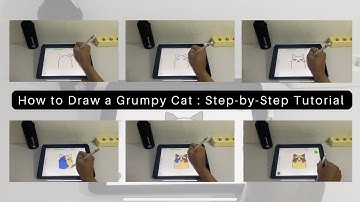 Step-by-Step Guide to Drawing a Grumpy Cat for Beginners