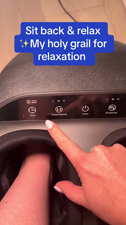 Relax at home with this top foot massager! #renpho #footmassage #massager #relax