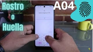 😱 Desbloqueo FACIAL o con huella? | Samsung A04 screenshot 1