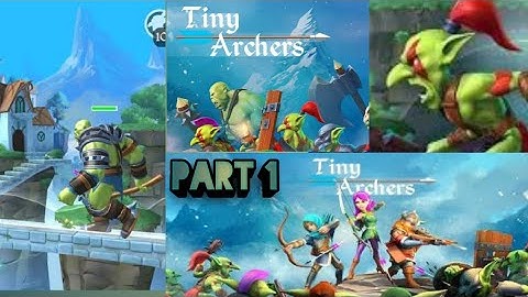 TINY ARCHERS WALKTHROUGH GAMEPLAY | ADAMS STORY EPISODES | PART I BEST ARROW SHOOT GAME.