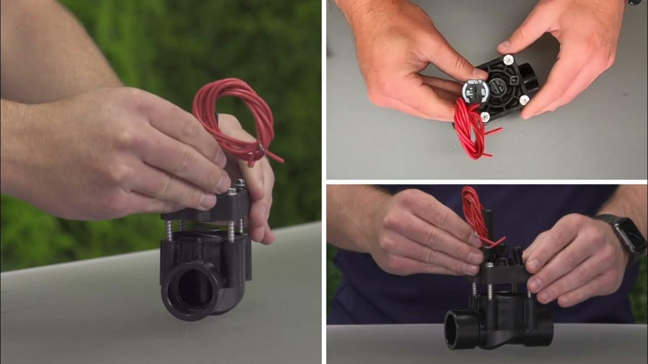 How to check the exhaust port on a Hunter valve YouTube