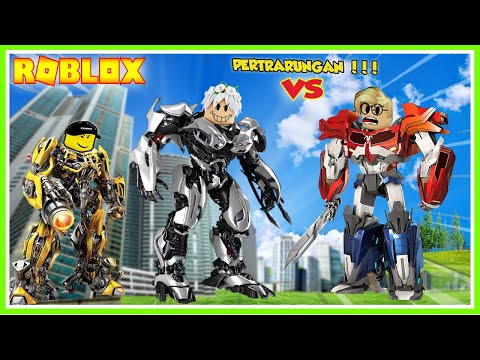 SAKSIKAN! PERTRARUNGAN TERBESAR ABAD INI MIKOCIL MIKACIL VS BANG CUPU TRANSFORMER!!! ROBLOX MIKOCIL