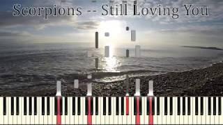 Scorpions  - Still Loving You  --  Piano Tutorial chords