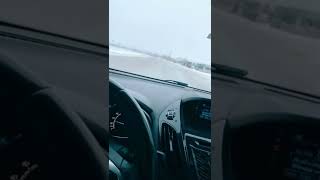 Karlı Hava Araba Snap