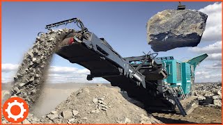 200 Stone Mining Machines And Heavy Machinery At the World Largest Stone Quarry