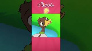 البطة والحذاء الاحمر #shorts #arabic #arabian #fairytales #قصصاطفال