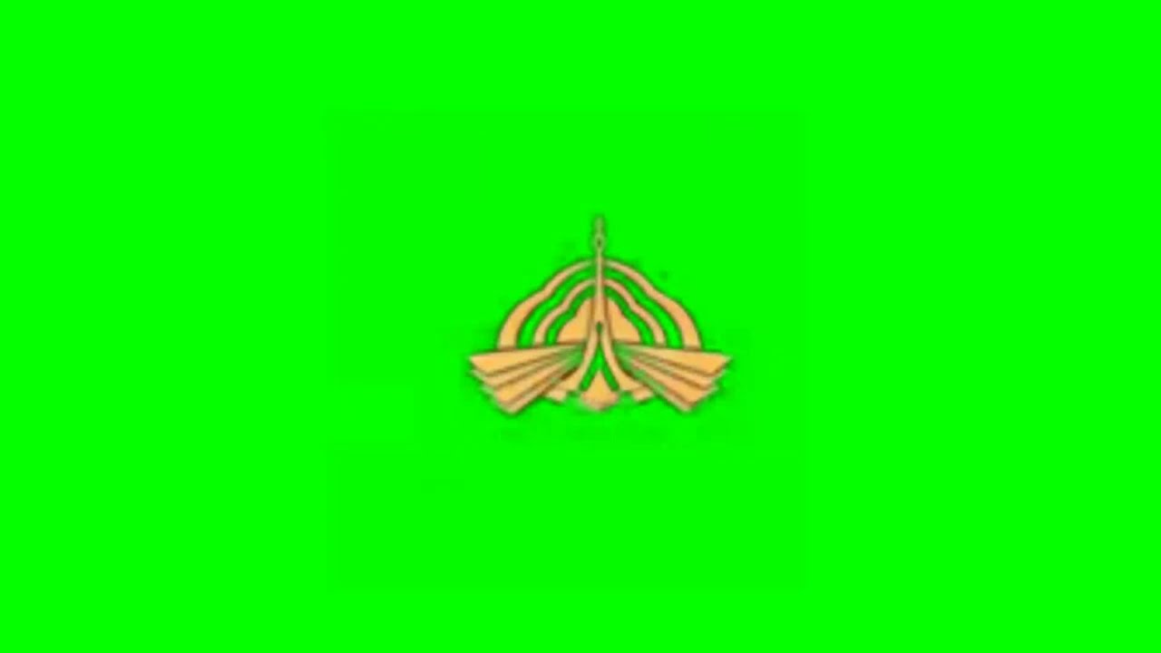 Pakistan Television|PTV Network logo green screen background|by The Islam World Tv