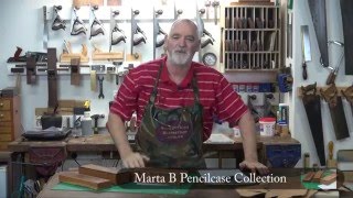 This is the first in a series of videos where you can build beautiful pencil cases Called the "Marta B Collection."Join Steve Hay and ...