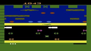 Frogger (Atari 2600) Gameplay